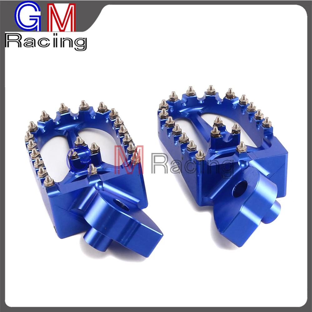 Мотоцикл с ЧПУ подножки Отдых Педали для Husqvarna CR SM SMR TC TE TXC WR 50 125 250 300 350 400 450 510 610 1999-2013 Байк
