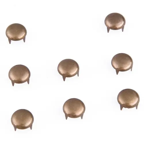 

Promotion! 100pcs 7mm round rivet cone bronze decorative studs rivet DIY crafts