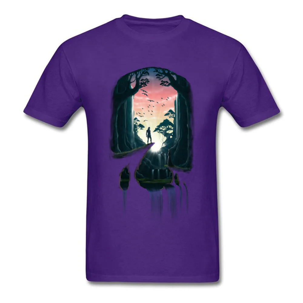 The Encounter T Shirt Short Sleeve Custom 2018 Men VALENTINE DAY Tops T Shirt Custom Tshirts O-Neck Pure Cotton The Encounter purple