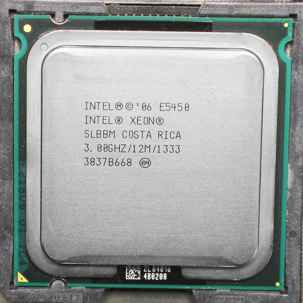 Четырехъядерный процессор INTEL Xeon E5450 LGA 775(3,0 ГГц/12 МБ/1333), близкий к LGA 775 Q9650