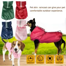 

Pet Dog Rain Coat Clothes Dog Puppy Casual Waterproof Jacket Costumes Plus Size XS-3XL Rain Coat For Dog Clothes Rain Dropship