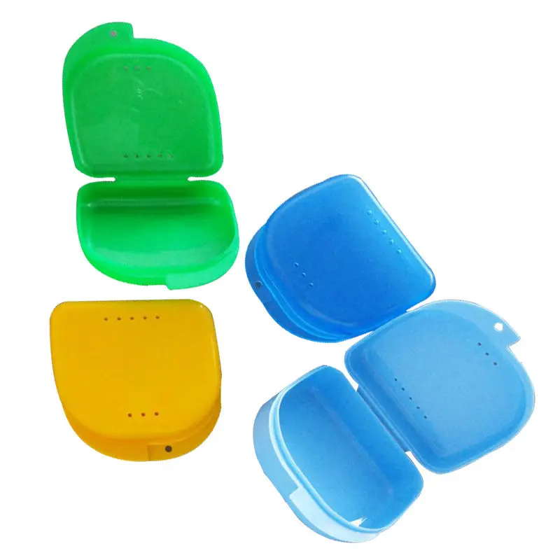 1pc Dental Retainer Orthodontic Mouthguard Denture Storage Cases Box