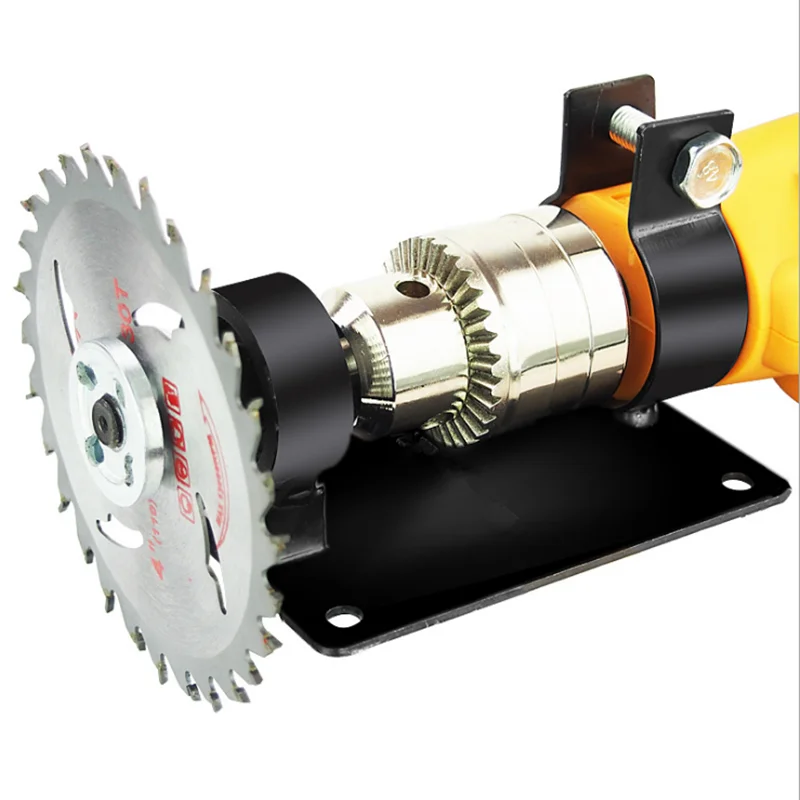 Günstige Neue bohrer stehen unterstützung Polieren Schleifen Halterung Sitz 13mm Bohrmaschine Schneiden Halter Basis Converter Power werkzeug Zubehör