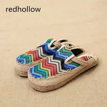 Summer Women Casual Shoes Flats Round Toe Flat Women Slippers Slip On Flat Shoes Femal Shoes Mujer Retro Ethnic Slippers Female Summer Women Casual Shoes Flats Round Toe Flat Women Slippers Slip On Flat Shoes Femal Shoes Mujer Retro Ethnic Slippers Female