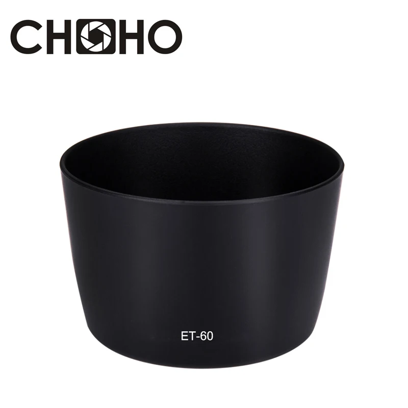 

ET-60 58mm et60 Lens Hood Reversible Camera Accessories for Canon EF-S 55-250mm f/4-5.6 IS II & EF 75-300mm f/4-5.6 III USM Lens