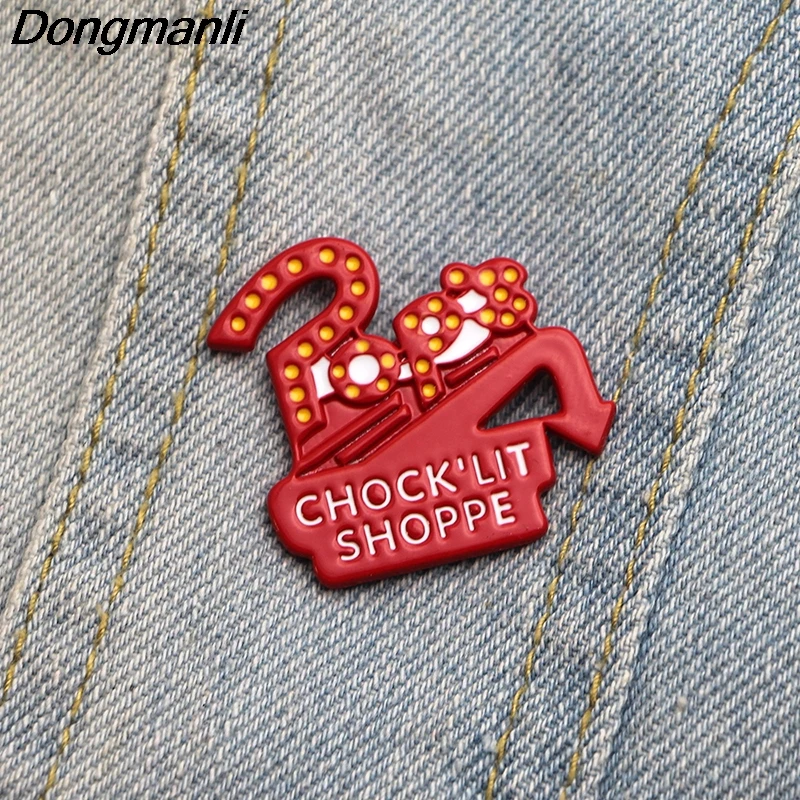 L2476 мультфильм контакты металла Pin эмали и броши для женщин мужчин брошь значок