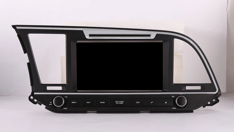 Discount 8" two din android 9.0 car dvd multimedia player for HYUNDAI ELANTRA AVANTE MD 2016 left driving car audio stereo head unit 3