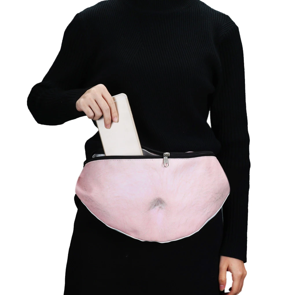 Dad Father Bag Bod Waist Bags Pocket Storage Handbag Purse Wallet Pouch Universal Beer Fat Belly