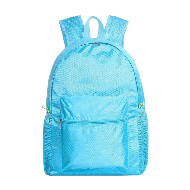 Double Shoulder Backpack Unisex Large Capacity Nylon Lightweight