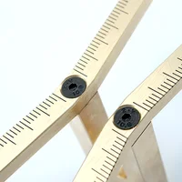 כלים לעיבוד עץ נחושת Dovetail מרקר, מד יד Cut עץ מפרקים Dovetail כלים לעיבוד עץ מדריך עבור קרפנטר (3)