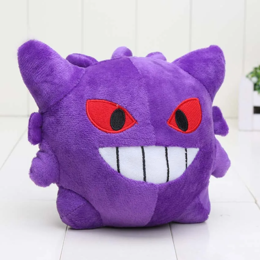6'' 15cm pokemon Stuffed Animal Toy Gengar Plush Toys Christmas Gift