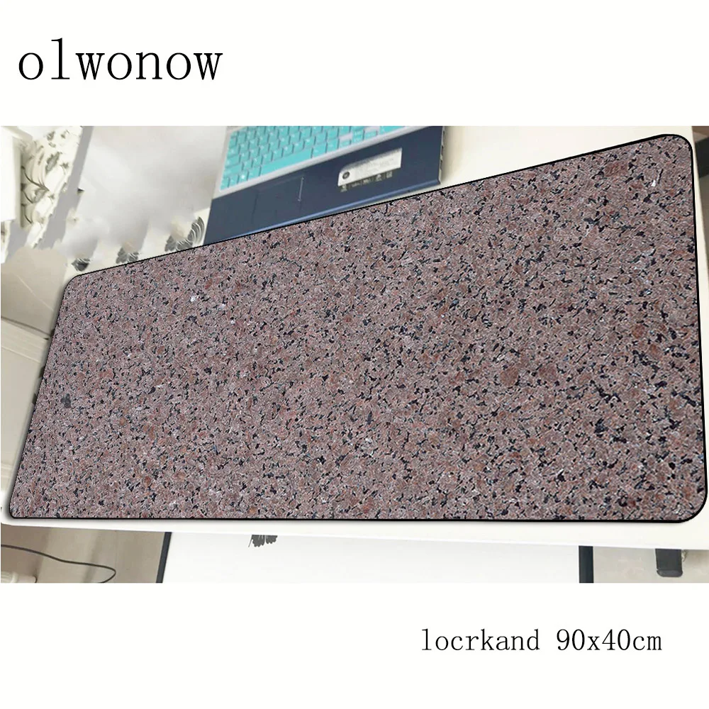  Large Hot Sales Creative Marble Color 900*400*2mm Speed Version Gaming Mouse Pad Mat For Laptop Com