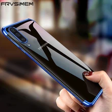 Чехол для samsung Galaxy A50 A20 A40 A70 M10 M20 M30 A10 A30, прозрачный противоударный чехол из мягкого ТПУ