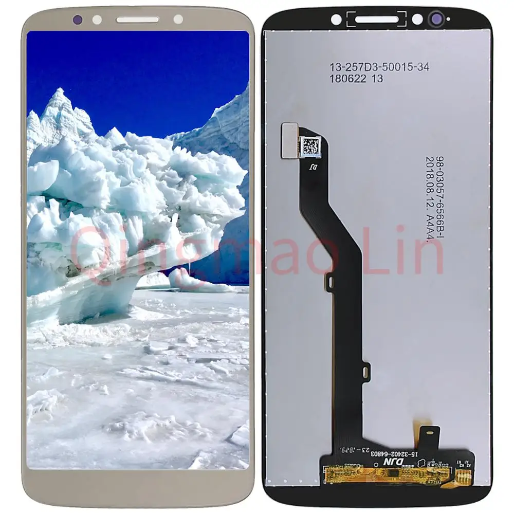 5 7 '񟡰x720 для Motorola Moto G6 играть XT1922 3 4 Экран ЖК дисплей Дисплей дигитайзер