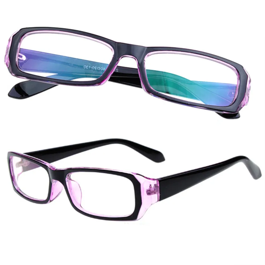 Мода Прямоугольник Женщины Компьютерные Очки Красочные Излучения Очки Для Мужчины И Женщины Излучение с антибликовым покрытием Очки Для Очков - Цвет оправы: Purple