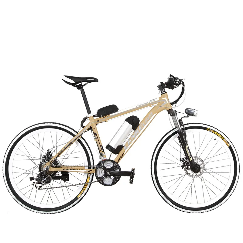 Best Lankeleisi MX3.8 Mans 21 Speeds Electric Bicycle 240Watt 48V Disc Brakes 3