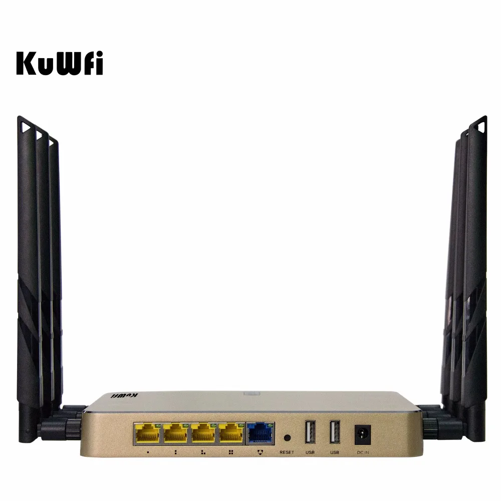 128 М память 1200 Мбит/с 802.11AC Dual Band 2.4 г и 5 Wi Fi маршрутизатор высокого Мощность