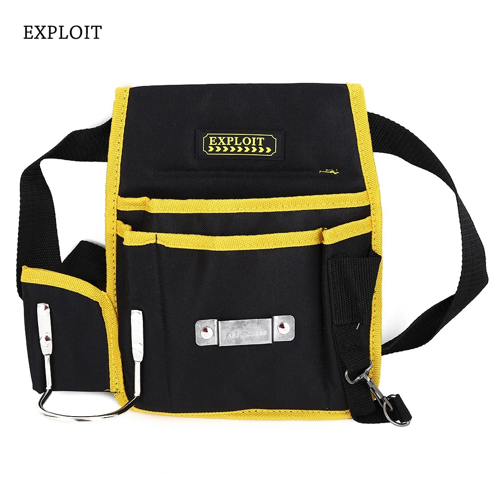 Exploit Multifunctional Thickened Canvas Toolkit Bag Large Capacity