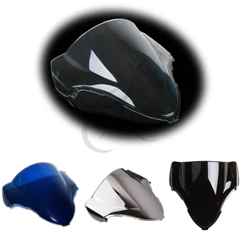 

New Windshield Windscreen Dual Bubble For Suzuki GSXR 1300 Hayabusa 99-07 00