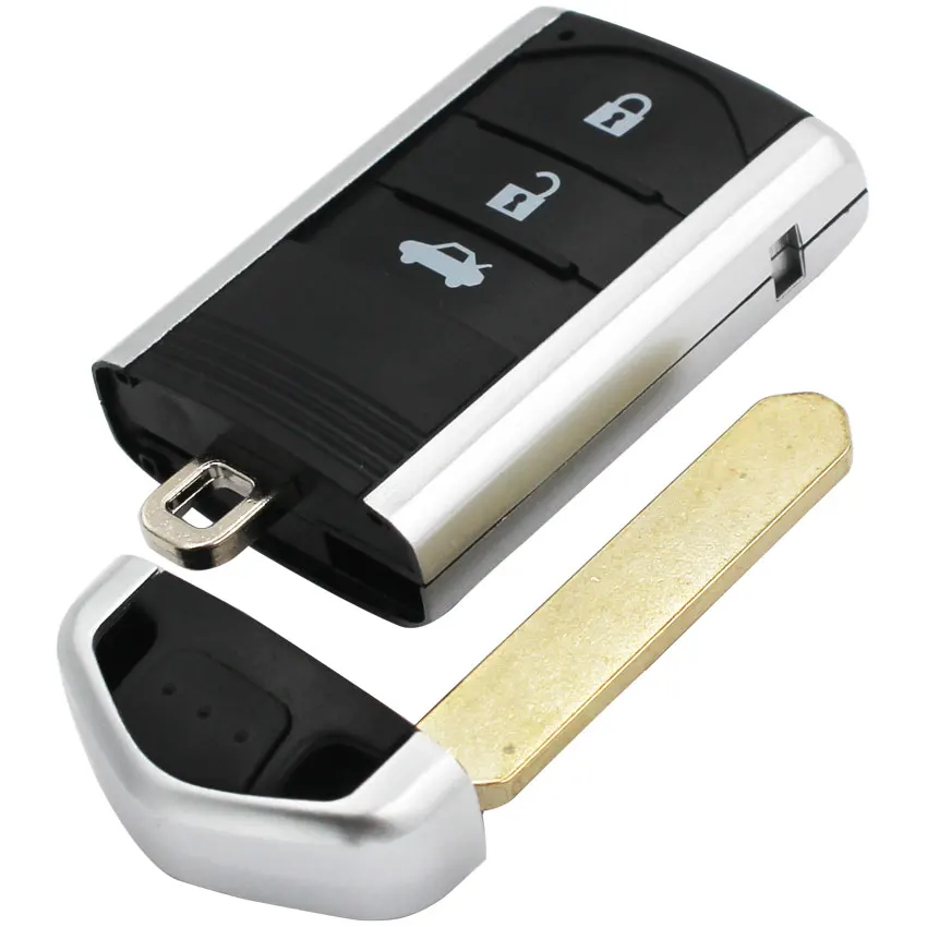 3/4 кнопки смарт-пульт дистанционного ключа чехол-брелок для Acura TL ILX ZDX RDX с или без аварийного вставного ключа - Количество кнопок: 3 buttons with blade