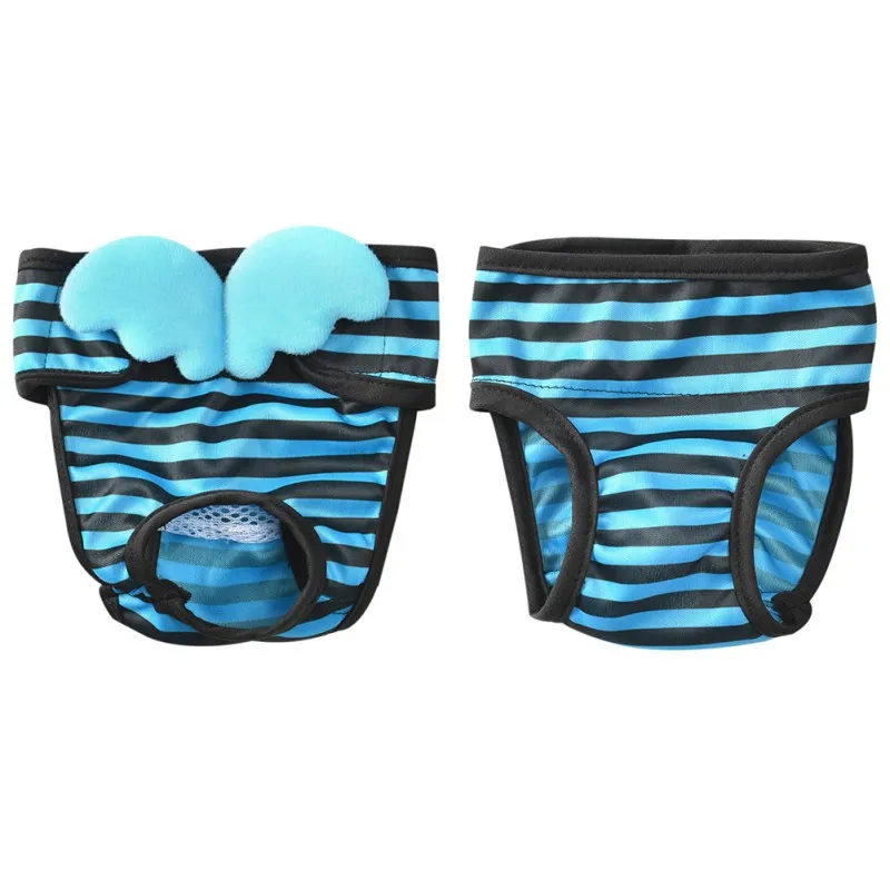 

S-XL Dog Physiological Pants Diaper Washable Female Dog Shorts Panties Menstruation Sanitary Underwear Briefs For Dog