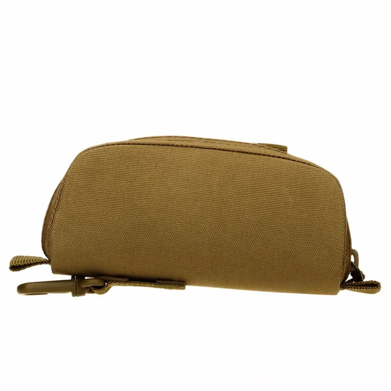 Мужские тактические военные армейские солнцезащитные очки, Чехол для очков, сумка для очков, сумка для очков, поясная сумка, поясная сумка - Цвет: Хаки