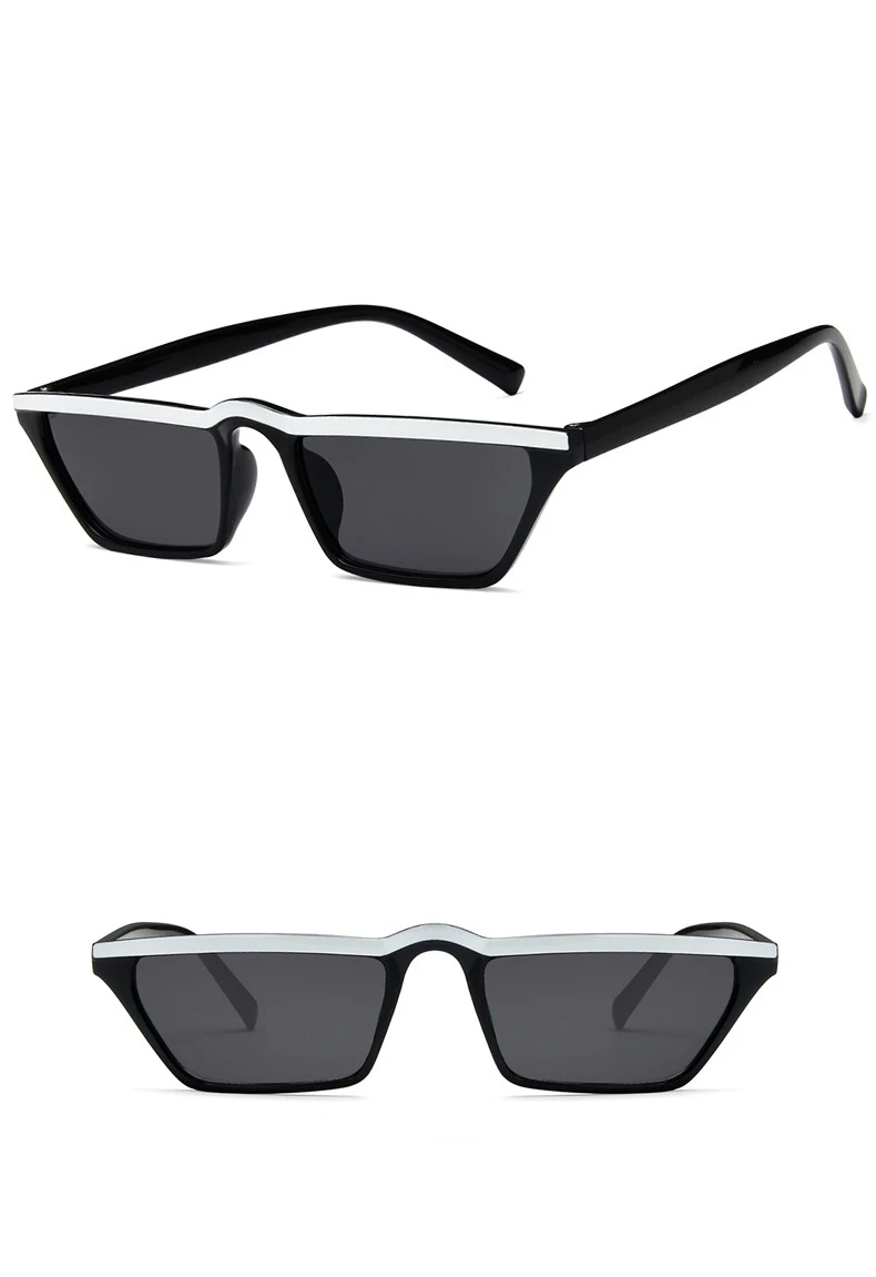 HAPTRON, маленькие квадратные солнцезащитные очки для женщин, винтажные, брендовые, дизайнерские, черные, желтые, мужские солнцезащитные очки, Ретро стиль, уличный стиль, oculos de sol okulary