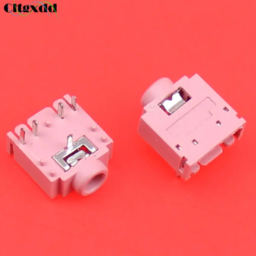 Разъем для наушников cltgxdd PJ307 5Pin 3 5 мм разъем PCB 3F07 розовый|pcb socket connector|pcb connectorpcb 3*7 |
