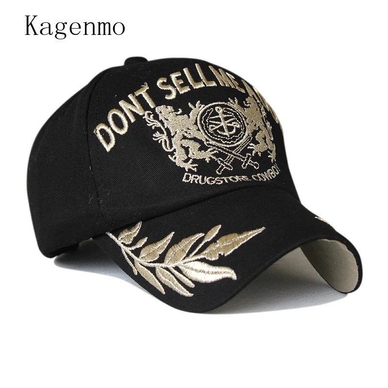 Kagenmo Весенняя новая золотая вышивка, универсальная бейсбольная кепка, горная альпинистская шляпа, 6 цветов, 1 шт., новое поступление