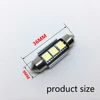 10pcs 36mm 39mm 41mm SMD 5050 LED White Blue Dome Festoon Car Light CANBUS Error Free C5W LED Lamp auto Bulb interior light 12V ► Photo 3/6