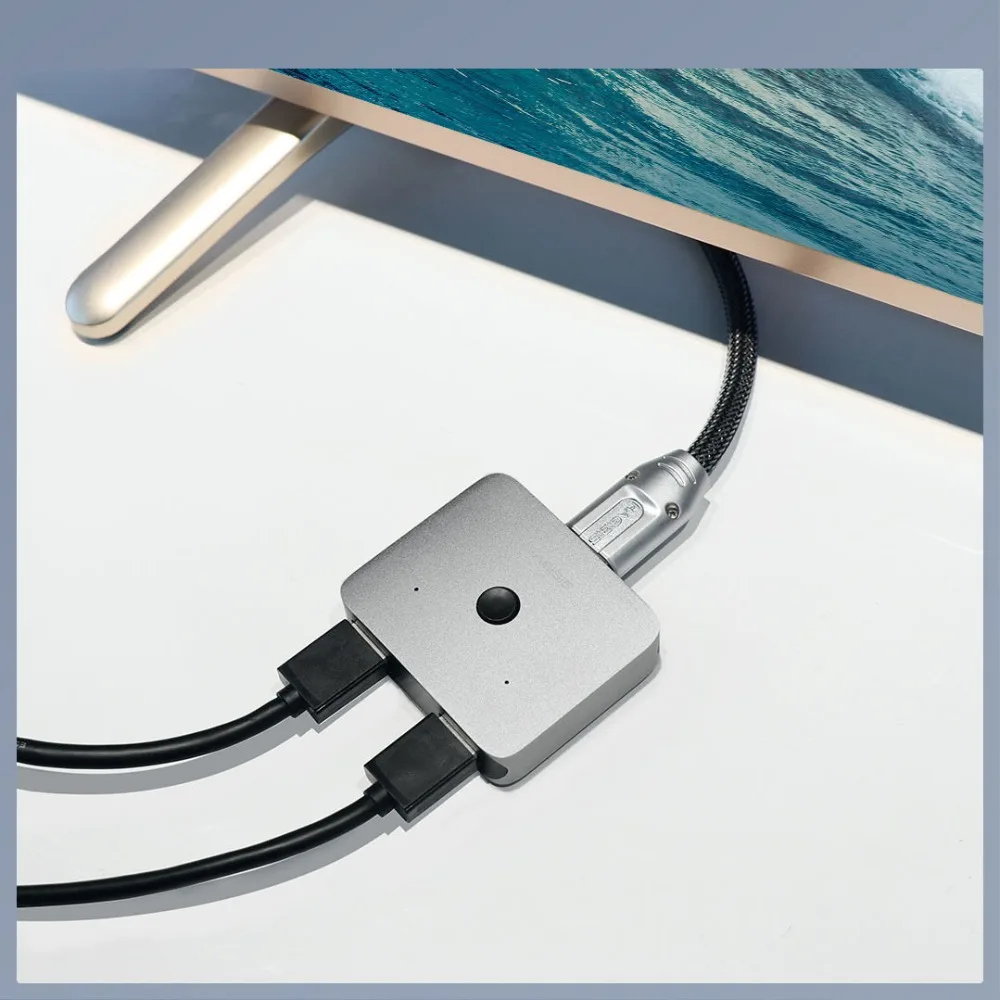 Оригинальный Многофункциональный адаптер конвертер Youpin hagибис HDMI с двойным