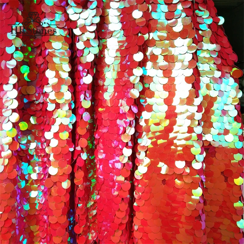 

Encrypted Rainbow Hyacinth Scale Sequins Cloth Film Photography Background Clothing Fabric