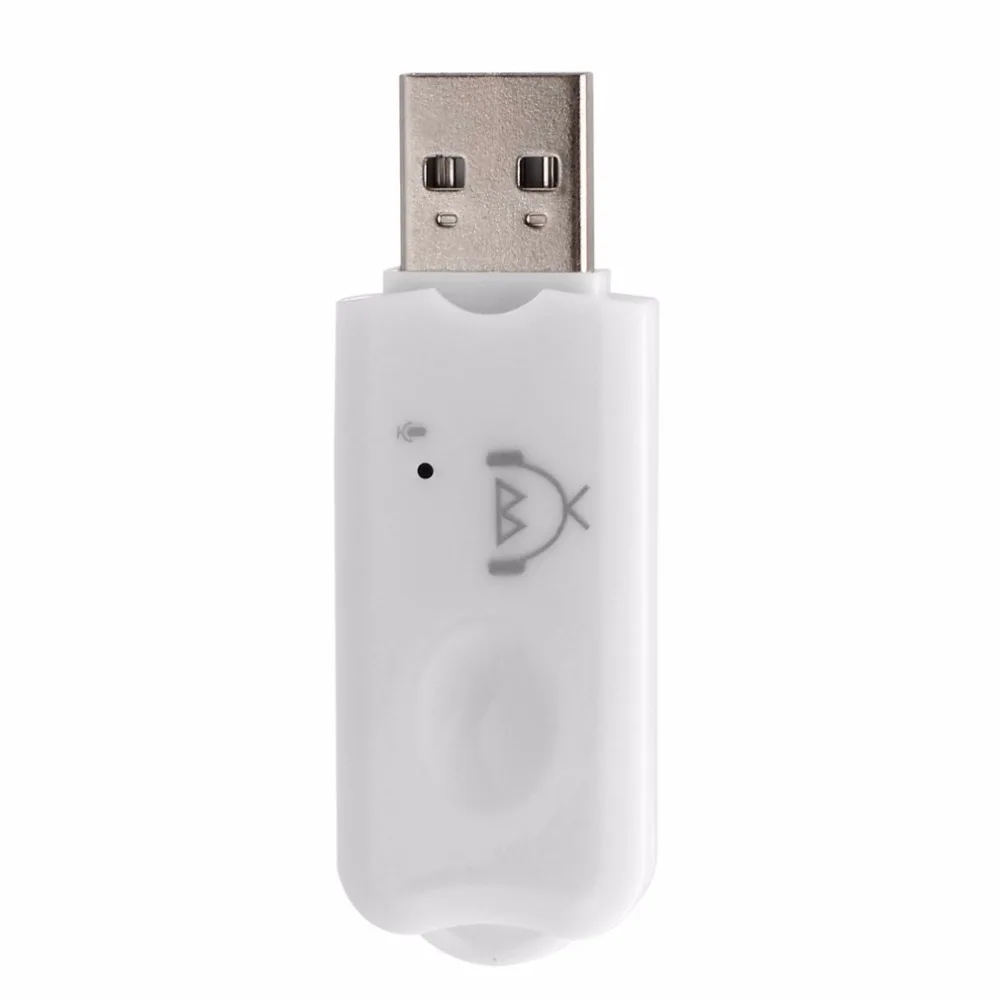 Портативный usb-адаптер AUX беспроводной Bluetooth 2,1 EDR USB музыкальный аудио приемник адаптер один Bluetooth аудио приемник