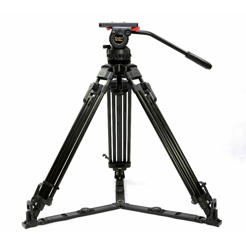 V15L профессиональная видеокамера штатив Комплект Алюминий видео штатив w/с панорамной головкой нагрузка 15 кг для SONY RED Scarlet Epic FS700 ALEXA мини