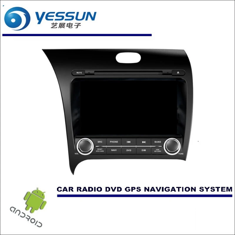 

YESSUN Car Android Navigation System For KIA Cerato 2012~2016 LHD - Radio Stereo CD DVD Player GPS Navi BT HD Screen Multimedia