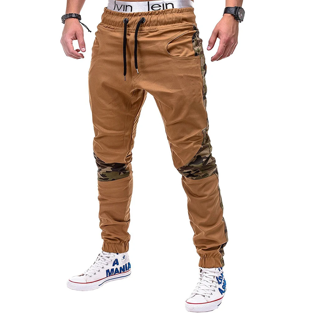 Мужские брюки для бега s 2018 Брендовые мужские повседневные камуфляжные с - Фото №1