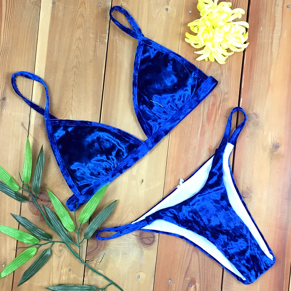 NAKIAEOI 2018 Sexy Cross Brazilian Bikinis Women Swimwear Swimsuit Push Up Bikini Set Halter Top Beach Bathing Suits Swim Wear (6)