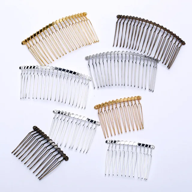 200pcs 3.6cm 10 Teeth Snap Clips with Safety Pin For Clip ins Weft