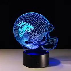 3D светодиодные настольные лампы