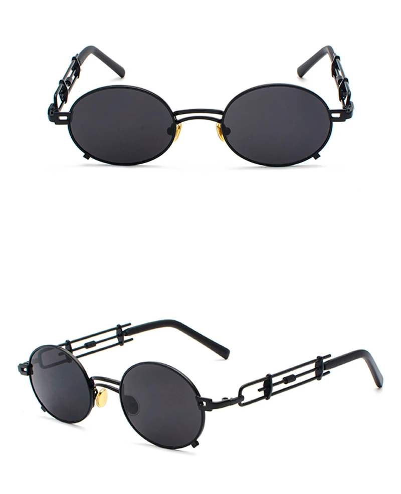 metal round steampunk sunglasses 900038 details (8)