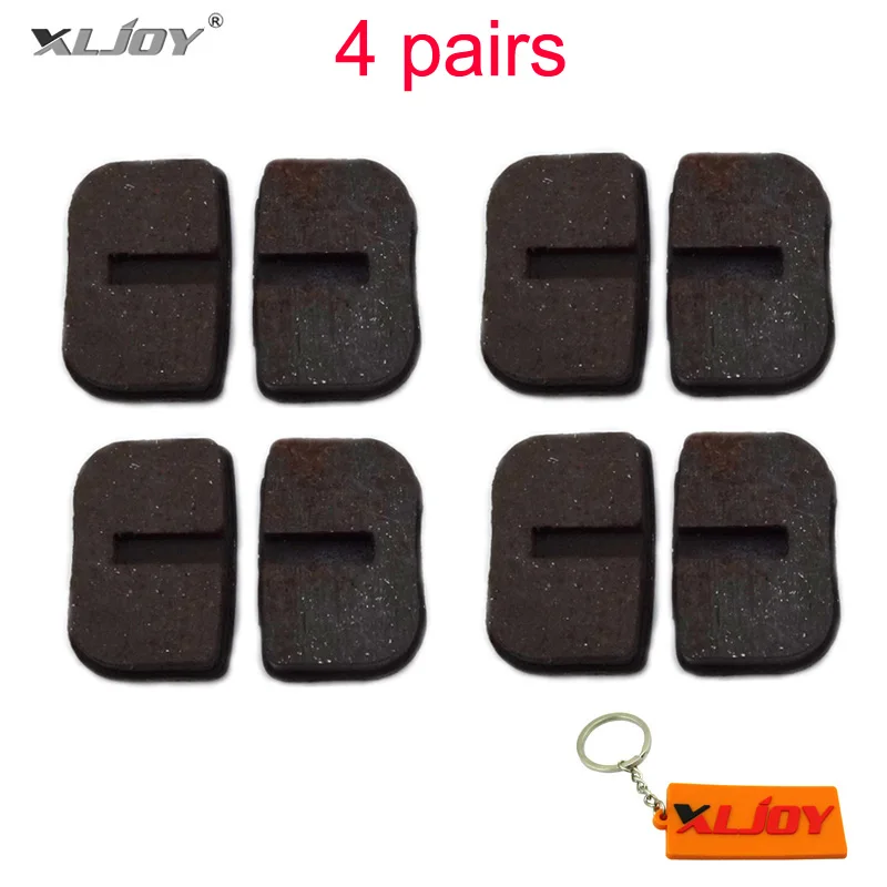 4 pairs Pocket Bike Brake Caliper Disc Pads Shoes For 47cc 49cc Gas Minimoto Pocket Mini Moto Dirt Bike Scooter Baby Kid Crosser