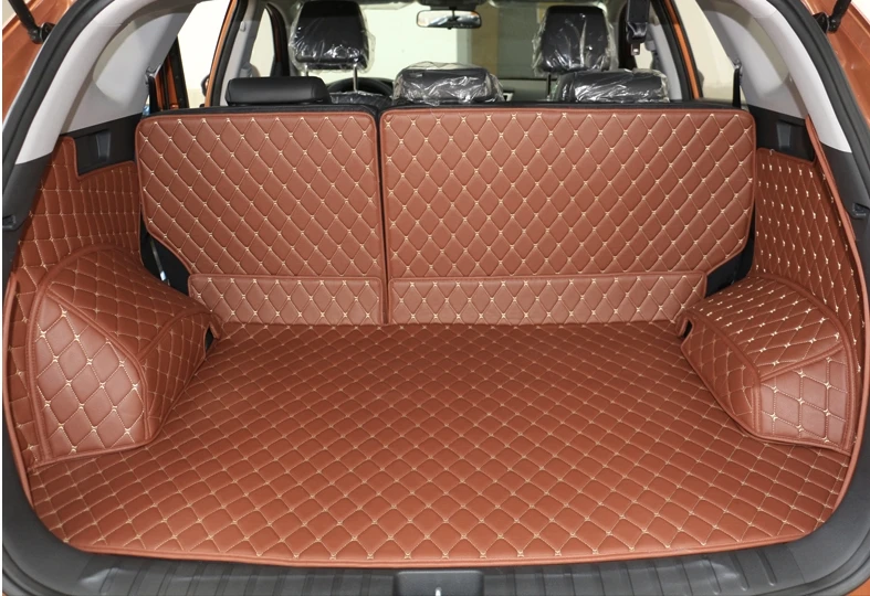 Top quality mats! Full set car trunk mats for Hyundai Tucson 2019-2015
waterproof boot carpets cargo liner mats for Tucosn 2016