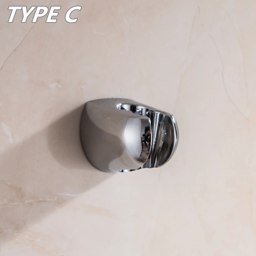 Bathroom Hand Held Adjustable Shower Head Holder Rack Bracket  Shower Holder Wall Mounted Shower Bathroom Portable Accessory1
