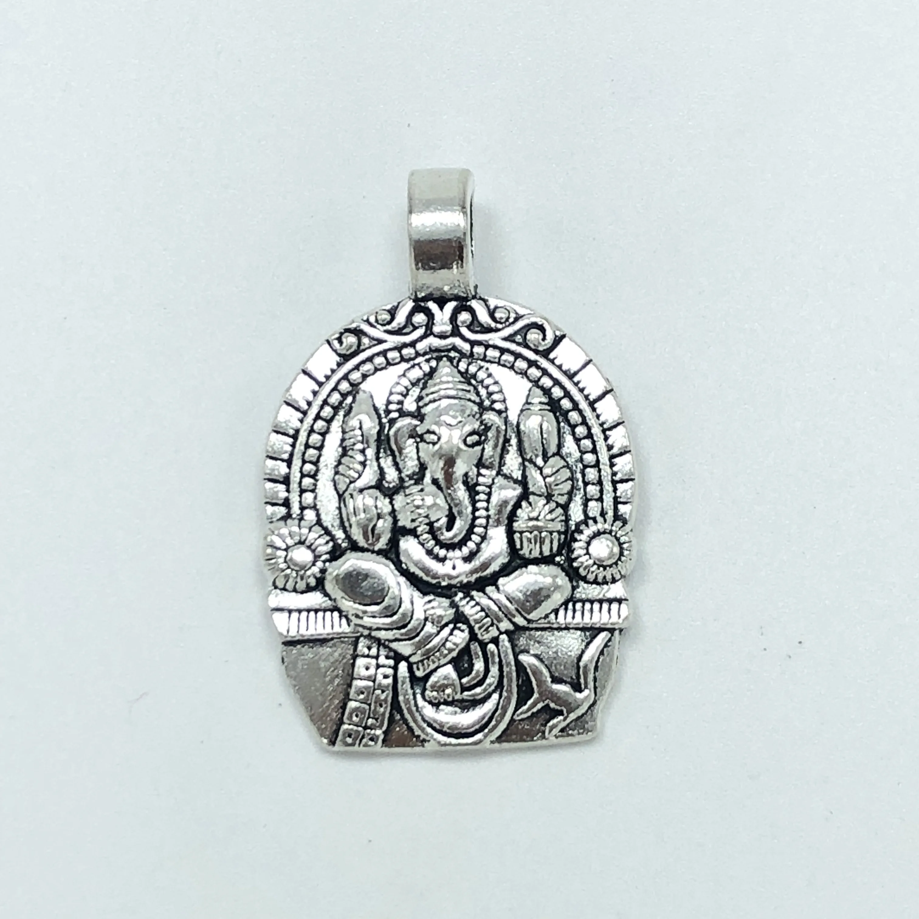 

3pcs 24mm*38mm Popular Indian Arabian Ancient Elephant God Pendant DIY Handmade Bracelet Necklace Jewelry Accessories