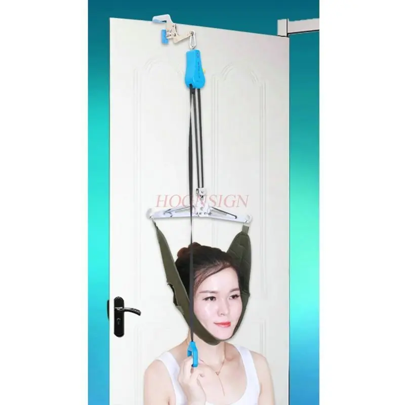 Cervical Traction Device Home Neck Stretch Chair Cervix Medical Instrument Hanging Correction Stretching Tract Care Tool Office