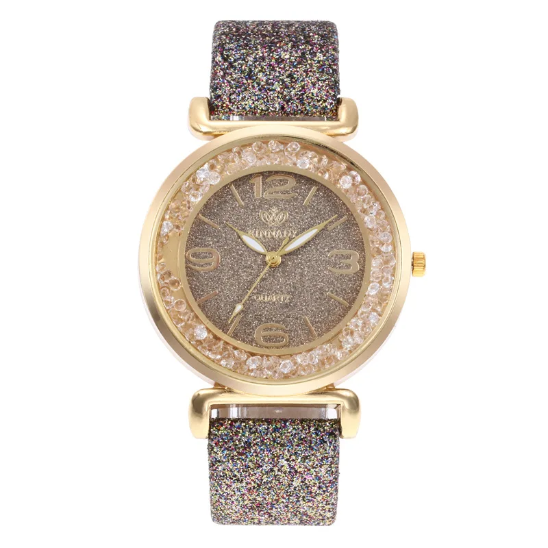 Goedkoop Luxe vrouwen mode Kristal horloges roestvrij staal quartz armband horloge vrouwen hoge kwaliteit strass vrouwelijke klok geschenken