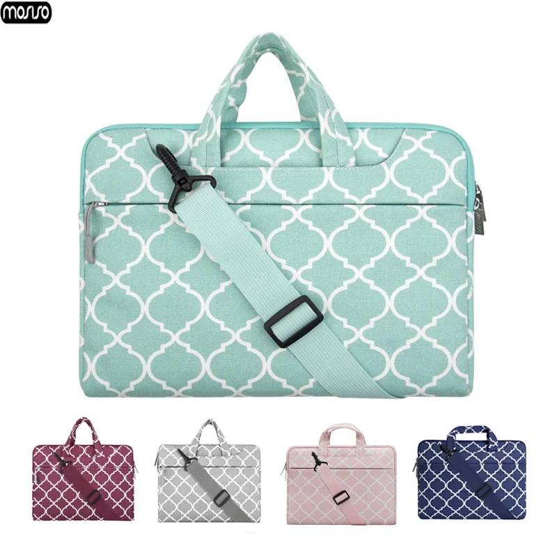 

MOSISO Laptop Bag Case 15.6 15.4 14.1 13.3 11 Messenger Bags for MacBook Air 13 Case Waterproof Notebook Bags for MacBook Pro 15