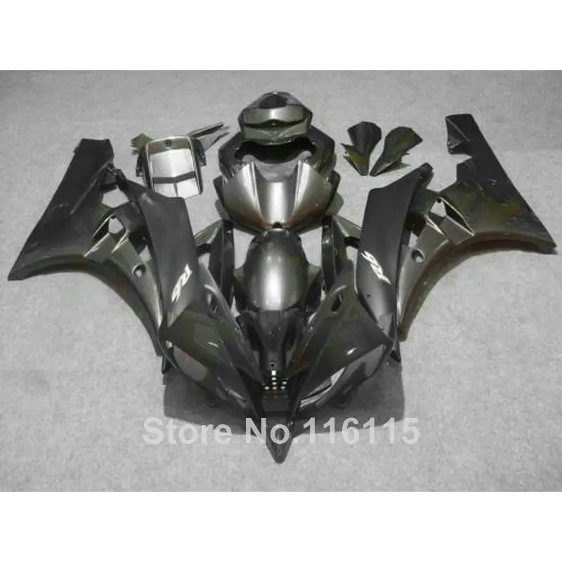 

Body kits Fit for YAMAHA YZF R6 2006 2007 all black fairings set YZF R6 06 07 fairing kit Injection molding PS-23