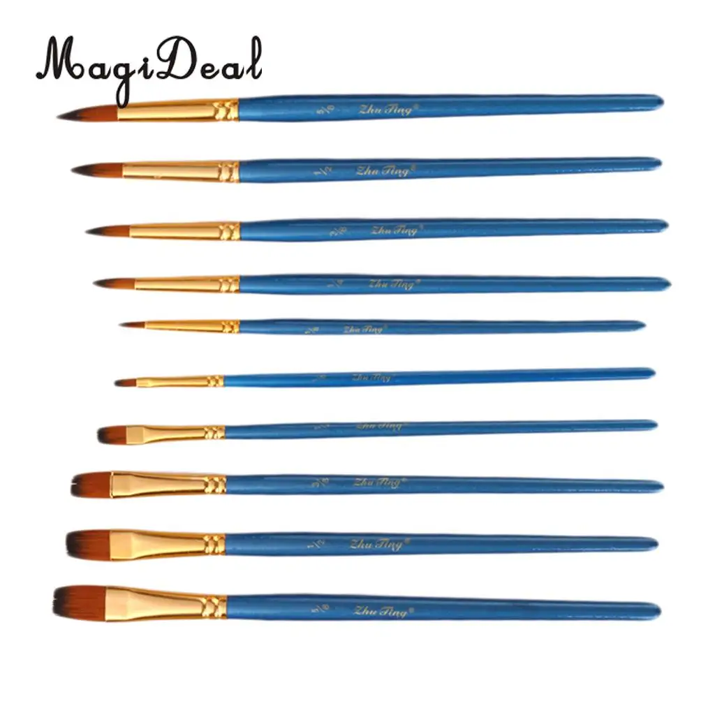 12 Color Safe Non-Toxic Oil Based Face Body Art Paint Palette Cosmetics with 10pcs Painting Brush for Party Fancy Dress Makeup