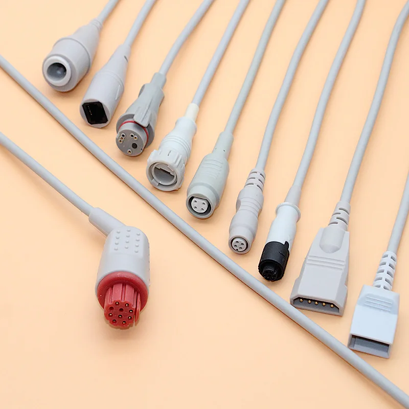 Совместимый 10 pin Datex Argon/Medex/hp/edard/BD/Abbott/PVB/Юта IBP датчик магистральный кабель для